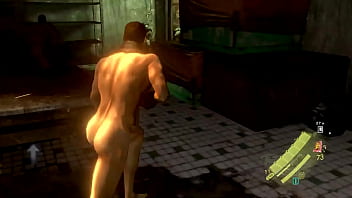 Running through the city in the Nude | Resident Evil 6 Nude Run - Part 1