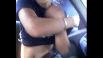 desi girl in car