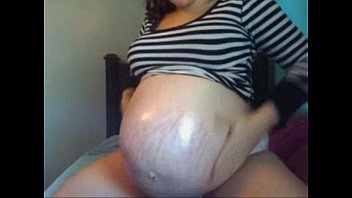 Pregnant Girl Masturbating