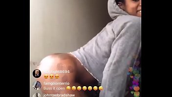 Instagram live dildo action