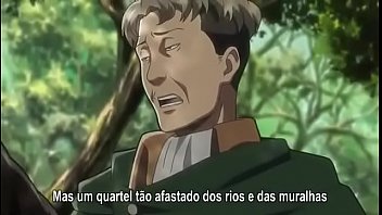 Attack on Titan-  Episódio 15- Esquadrão de operação especiais- Véspera do contra ataque (2)- legendado pt br