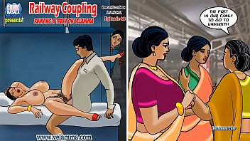 Velamma Episode 68 - Railway Coupling – Running a Train on Velamma