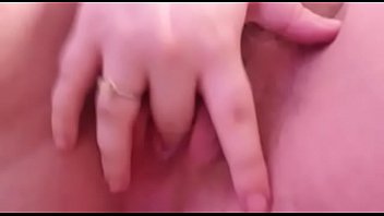 She fingers and squirts her cum filled pussy