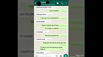 Amiga vecina y ex compañera de la s. conversacion por whatsss