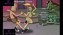 Fuckerman disco with fuckerwomen have fun with all characters in disco girls boy and trans and Deadpool